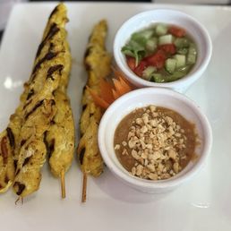 Satay chicken