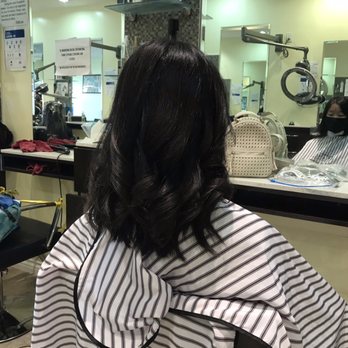 Simple Hair - Haircut + styled by Paul! (I got a short lob slightly below my shoulders + curtain bangs) - Hair Salons Near Me - Milpitas, California Simple Hair - Haircut + styled by Paul! (I got a short lob slightly below my shoulders + curtain bangs) - Hair Salons Near Me - Milpitas, California