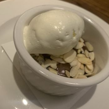 Zasu - Chocolate almond budino - New American Near Me - New Orleans, Louisiana Zasu - Chocolate almond budino - New American Near Me - New Orleans, Louisiana