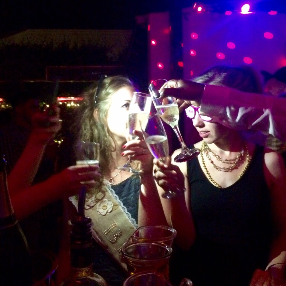 Champagne toast Champagne toast