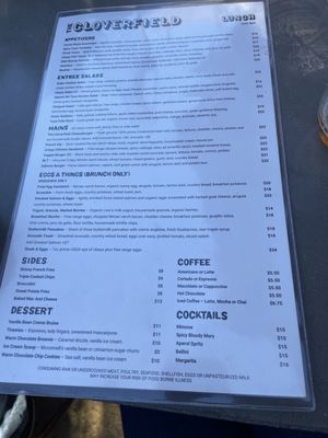 Menu photo 6 The Cloverfield Santa Monica, CA Menu photo 6 The Cloverfield Santa Monica, CA