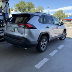 National Car Rental - We got lucky and scored a rav4 hybrid