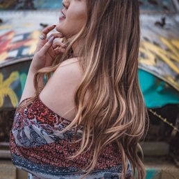 Before when my hair was long Before when my hair was long