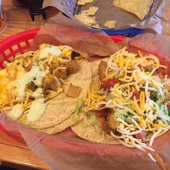 Torchy's Tacos - Breakfast Taco #2 and the Fried Avocado taco - Tex-Mex Near Me - Dallas, Texas Torchy's Tacos - Breakfast Taco #2 and the Fried Avocado taco - Tex-Mex Near Me - Dallas, Texas