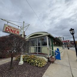 Exterior outside entrance of Wellsboro Diner - Wellsboro, Pennsylvania Exterior outside entrance of Wellsboro Diner - Wellsboro, Pennsylvania
