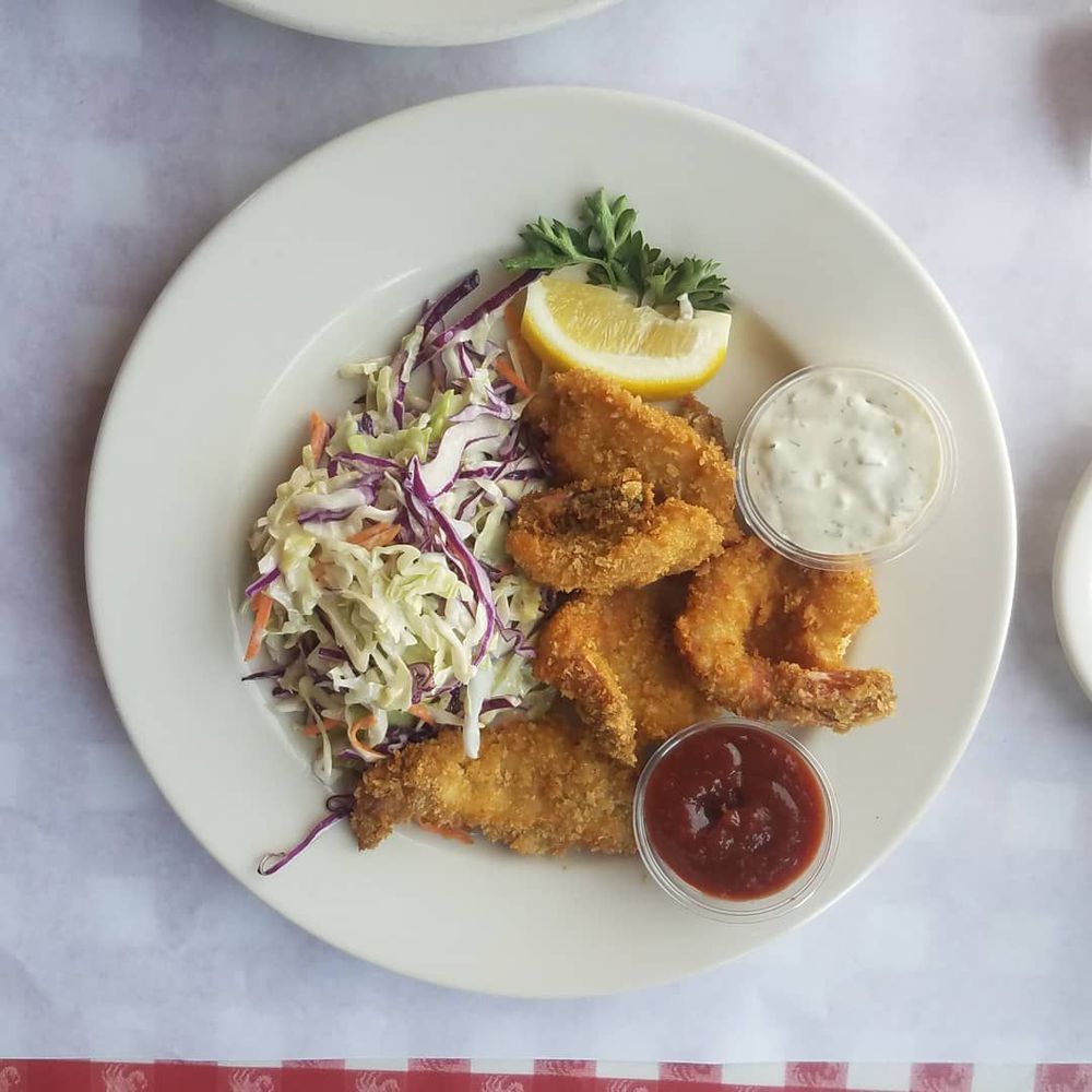 The Crab Pot Bellevue - Coconut Prawns with Cole Slaw - Seafood Near Me - Bellevue, Washington The Crab Pot Bellevue - Coconut Prawns with Cole Slaw - Seafood Near Me - Bellevue, Washington