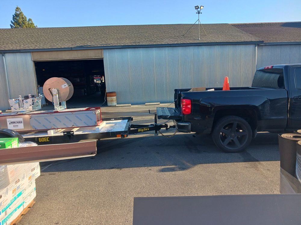 Slide of JB Rain Gutter installation