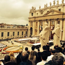 Peter's Way Tours - St. Peter's Square during the Canonization 2014