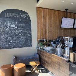 He Brews Coffee - Prayer wall.