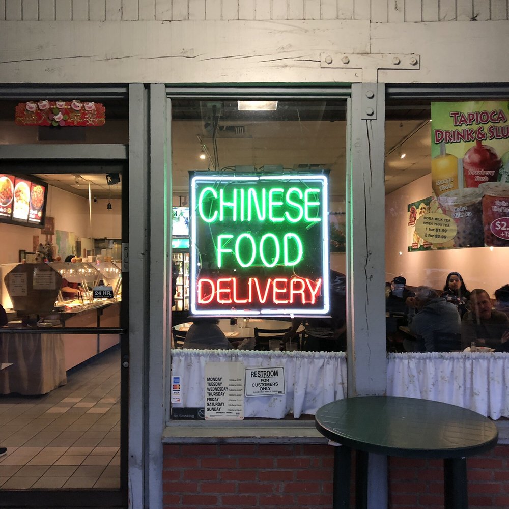 Yoon Kee Chinese Kitchen - a neon sign in the window - Chinese Near Me - San Juan Capistrano, California