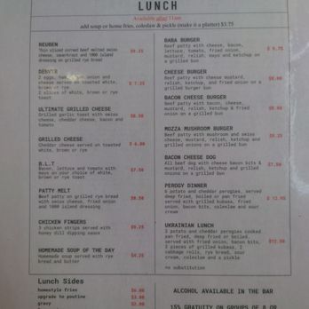 Baba Kays Ukrainian Cafe - Lunch menu - Ukrainian Near Me - Winnipeg, Manitoba Baba Kays Ukrainian Cafe - Lunch menu - Ukrainian Near Me - Winnipeg, Manitoba