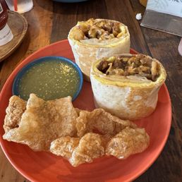 Breakfast Burrito w/ tocino Breakfast Burrito w/ tocino