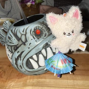 Stowaway - Zombie Drink (+ a little friend) - Tiki Bars Near Me - Tustin, California Stowaway - Zombie Drink (+ a little friend) - Tiki Bars Near Me - Tustin, California