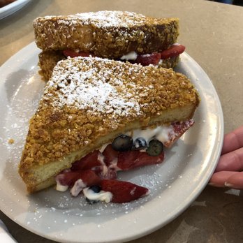 Kristof's Kafe - Red White & Blue Stuffed French Toast - American Near Me - Davie, Florida