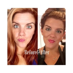Beyoutify - Picture on left is post tan and pre shower