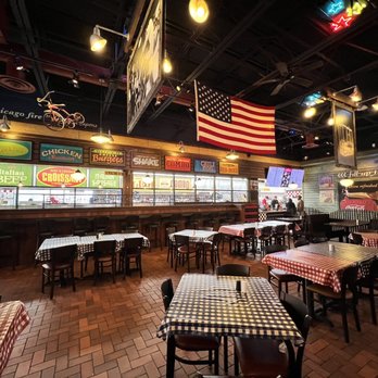 Portillo's - the interior of the restaurant - Burgers Near Me - Maple Grove, Minnesota Portillo's - the interior of the restaurant - Burgers Near Me - Maple Grove, Minnesota