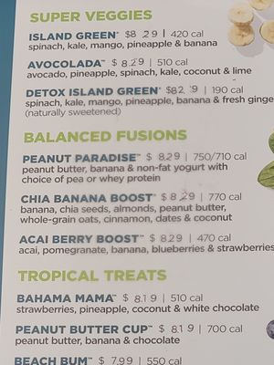 Menu photo 1 Tropical Smoothie Cafe Fort Lauderdale, FL