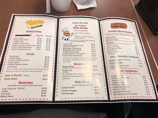 Menu photo 7 Philly Steaks Albuquerque, NM