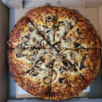 Mad Greeks Pizzza - Pepperoni,mushrooms and green peppers. - Pizza Near Me - Victoria, British Columbia Mad Greeks Pizzza - Pepperoni,mushrooms and green peppers. - Pizza Near Me - Victoria, British Columbia