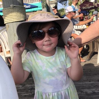 A-J's Dockside Restaurant - My daughter enjoying the views - Seafood Near Me - Tybee Island, Georgia A-J's Dockside Restaurant - My daughter enjoying the views - Seafood Near Me - Tybee Island, Georgia