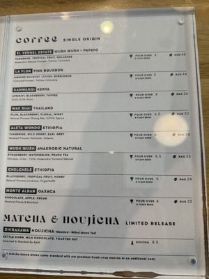 Menu photo 1 Vesta Coffee Roasters Las Vegas, NV