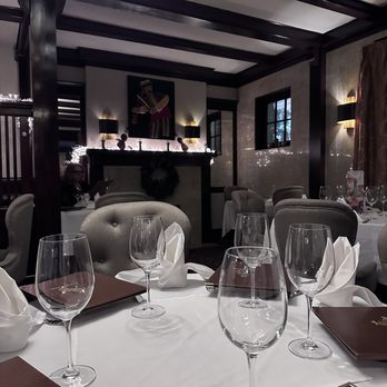 Violino Ristorante - empty wine glasses on a table - Italian Near Me - Edmonton, Alberta