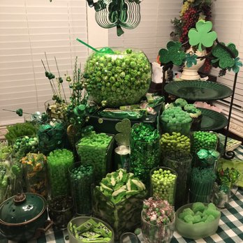 Candy Warehouse - Candy table I create each year with some goodies from their store. - Candy Stores Near Me