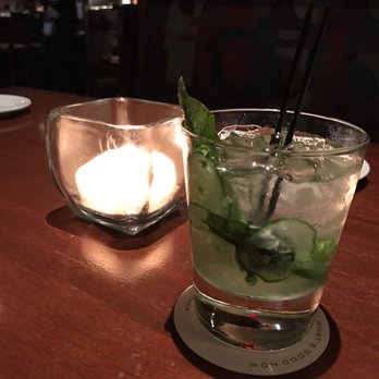 Seasons 52 - Cucumber Basil Smash YUMMY - New American Near Me - Costa Mesa, California Seasons 52 - Cucumber Basil Smash YUMMY - New American Near Me - Costa Mesa, California