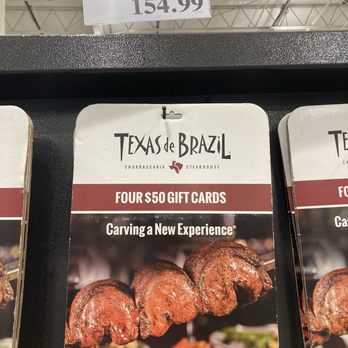 Costco Wholesale - Texas de Brazil gift cards - Wholesale Stores Near Me - Fontana, California