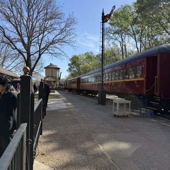 Texas State Railroad Palestine Depot - Waiting to board the train. - Landmarks & Historical Buildings Near Me - Palestine, Texas Texas State Railroad Palestine Depot - Waiting to board the train. - Landmarks & Historical Buildings Near Me - Palestine, Texas