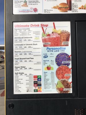 Menu photo 1 Sonic Drive-In Castle Rock, CO