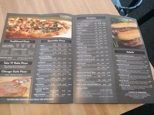 Menu photo 1 Mancino's Pizza & Grinders Ludington, MI