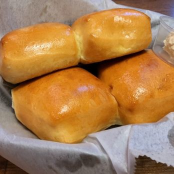 Texas Roadhouse - This bread is to die for!  That cinnamon butter is awesome!! - Steakhouses Near Me - Indio, California