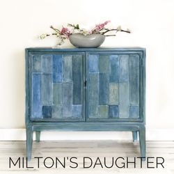 Milton's Daughter - #MCM cabinet #IronOrchidDesigns #DIYPaint