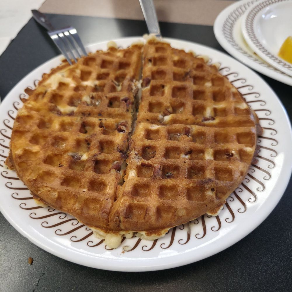 Waffle House - Pecan waffle - American Near Me - Jacksonville, Florida Waffle House - Pecan waffle - American Near Me - Jacksonville, Florida