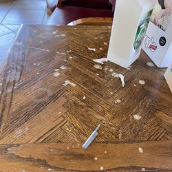 Asthma And Allergy Medical Group - Table in waiting room.