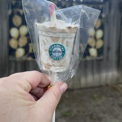 The Crazy Cake Pop Lady - Peanut butter flavored iced coffee cake pops