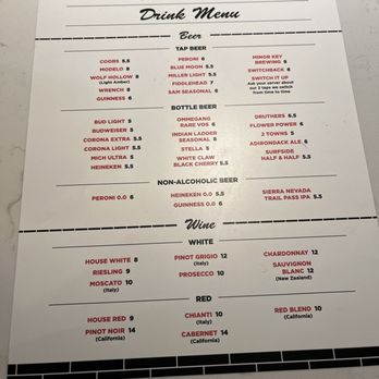 Anthony's by Romo's Pizza - Drink menu - page 2 - Salad Near Me - Voorheesville, New York