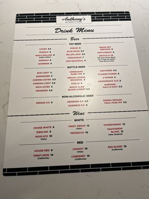 Menu photo 6 Anthony's by Romo's Pizza Voorheesville, NY