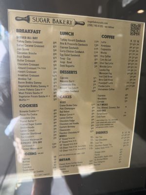 Menu photo 2 Sugar Bakery Seattle, WA Menu photo 2 Sugar Bakery Seattle, WA