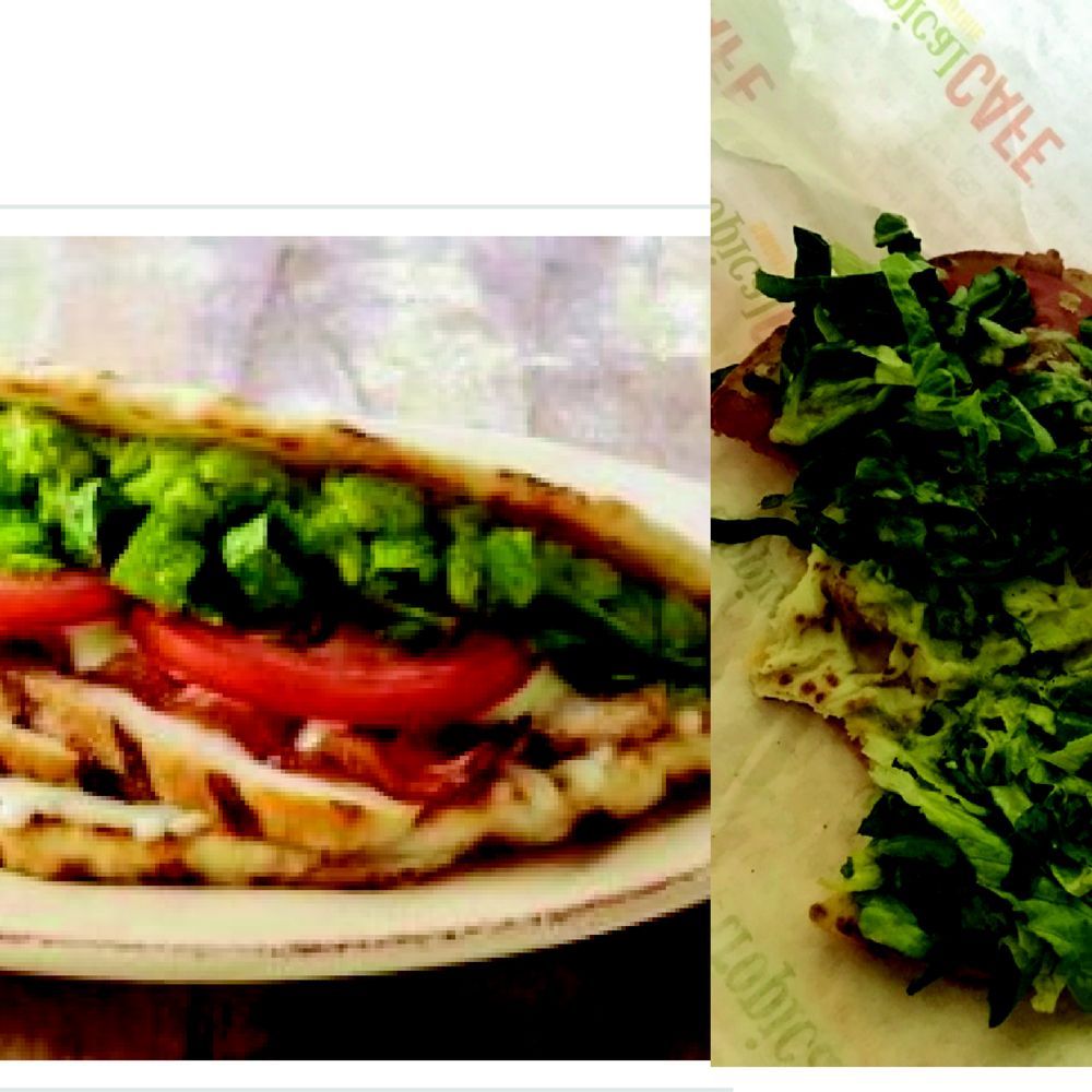 Tropical Smoothie Cafe - What Cali Chicken Club should look like vs. what it really looks like. - Sandwiches Near Me - Oklahoma City, Oklahoma Tropical Smoothie Cafe - What Cali Chicken Club should look like vs. what it really looks like. - Sandwiches Near Me - Oklahoma City, Oklahoma