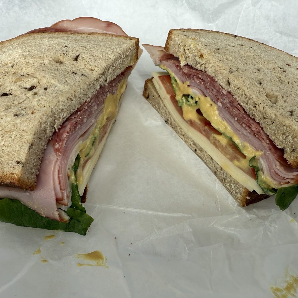 L'chayim Delicatessen - Tripoli (salami, ham, turkey with provolone) on rye - Delis Near Me - Glen Arbor, Michigan L'chayim Delicatessen - Tripoli (salami, ham, turkey with provolone) on rye - Delis Near Me - Glen Arbor, Michigan