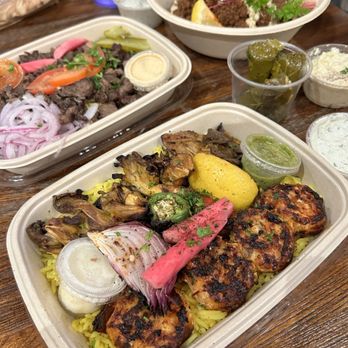 Mazra - Double Kebab Plate | @sophmeetsfood - Middle Eastern Near Me - San Bruno, California Mazra - Double Kebab Plate | @sophmeetsfood - Middle Eastern Near Me - San Bruno, California