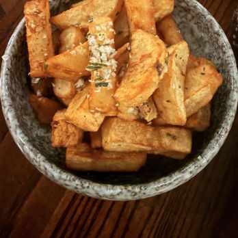 Patina - TALLOW FRIES, HERBED SEA SALT, CREAMY KETCHUP - New American Near Me - Waikoloa Village, Hawaii Patina - TALLOW FRIES, HERBED SEA SALT, CREAMY KETCHUP - New American Near Me - Waikoloa Village, Hawaii