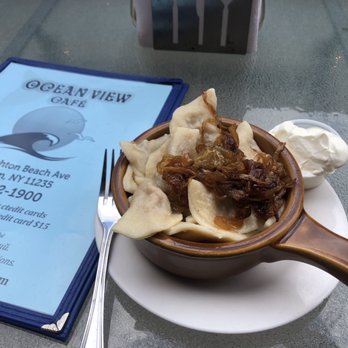 Oceanview Cafe - Vareniki with cabbage - Cafes Near Me - Brooklyn, New York