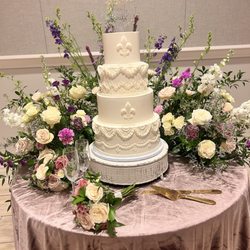 Cake - Custom designed wedding cake