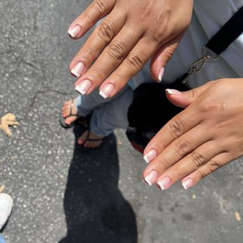 Emma’s Nail Spa - Builder gel manicure with french tip and gel pedicure - Nail Salons Near Me - San Dimas, California Emma’s Nail Spa - Builder gel manicure with french tip and gel pedicure - Nail Salons Near Me - San Dimas, California