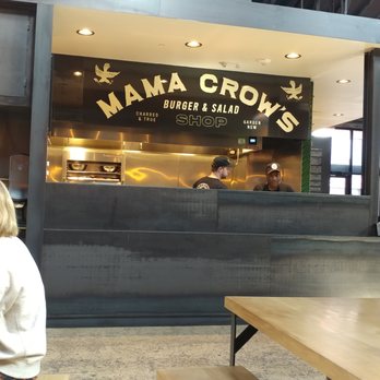 Mama Crow's Burger & Salad Shop - Mama Crow’s Burger & Salad Shop in the Transfer Co. Food Hall, Raleigh NC - Burgers Near Me - Raleigh, North Carolina