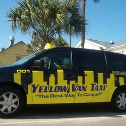 Yellow Van Taxi