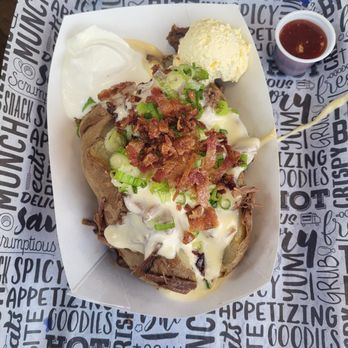 Big Daddy J's 5 Great Things - Loaded brisket potato - Bars Near Me - Cocoa Beach, Florida Big Daddy J's 5 Great Things - Loaded brisket potato - Bars Near Me - Cocoa Beach, Florida